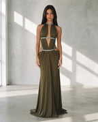 שמלת ערב דגם-bird